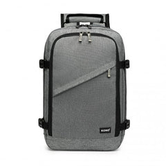 EM2231 - Kono Lightweight Cabin Bag Travel Business Backpack - Grey