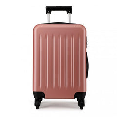 K1872L - Kono 28 Inch ABS Hard Shell Luggage 4 Wheel Spinner Suitcase - Nude