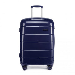K1997L - KONO 28 INCH HARD SHELL PP SUITCASE - NAVY