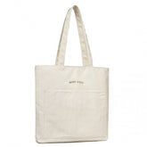 LH2319 - Miss Lulu Large Capacity Canvas Shopping Shoulder Bag - Beige
