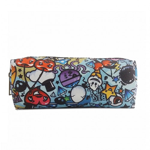 PC - Miss Lulu Canvas Pencil Case Cartoon Graffiti