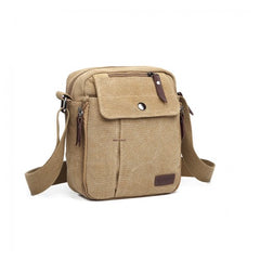 E1971 - Kono Multi Pocket Cross Body Shoulder Bag - Khaki