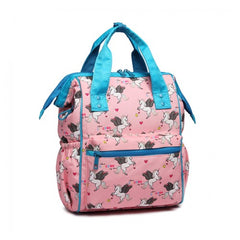 LB6896 - Miss Lulu Child's Unicorn Backpack with Pencil Case - Pink