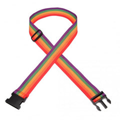 Rainbow Buckle Luggage Suitcase Belt Strap