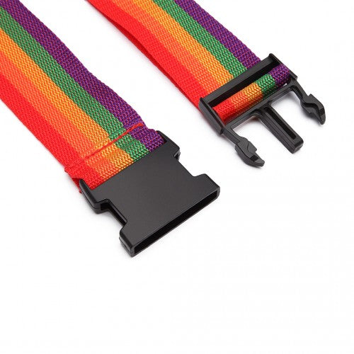 Rainbow Buckle Luggage Suitcase Belt Strap