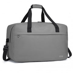 E1960L - Kono Lightweight Multi Purpose Unisex Sports Travel Duffel Bag - Grey