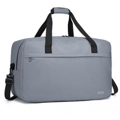 E1960L - Kono Lightweight Multi Purpose Unisex Sports Travel Duffel Bag - Light Grey