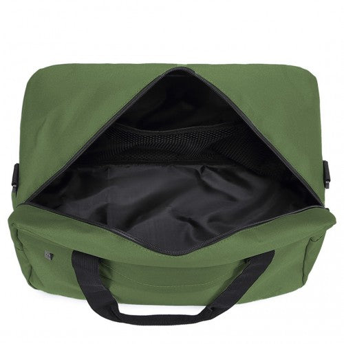 E1960M - Kono Lightweight Multi Purpose Unisex Sports Travel Duffel Bag - Green