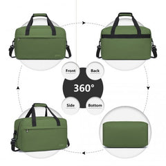 E1960M - Kono Lightweight Multi Purpose Unisex Sports Travel Duffel Bag - Green