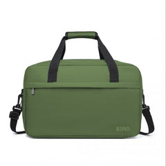 E1960M - Kono Lightweight Multi Purpose Unisex Sports Travel Duffel Bag - Green