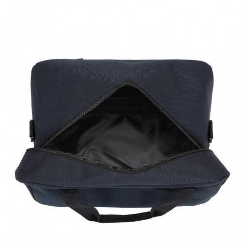 E1960S - Kono Lightweight Multi Purpose Unisex Sports Travel Duffel Bag - Dark Blue