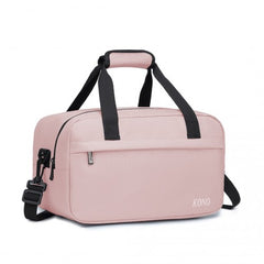 E1960S - Kono Lightweight Multi Purpose Unisex Sports Travel Duffel Bag - Pink