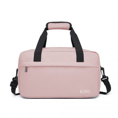 E1960S - Kono Lightweight Multi Purpose Unisex Sports Travel Duffel Bag - Pink