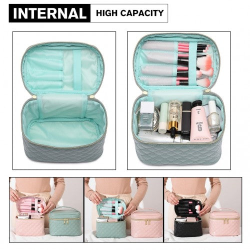 E2103 - Miss Lulu Make-up Organiser Storage Bag - Green