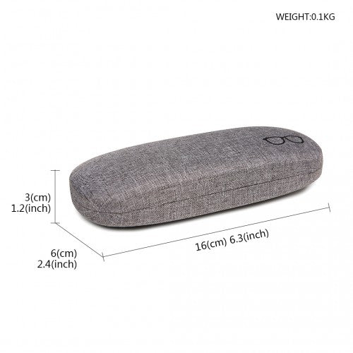 G4043 - Kono Hard Shell Glasses Case - Grey