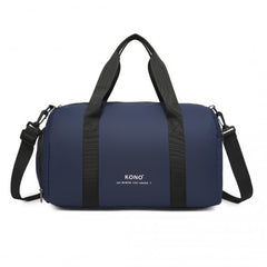 EA2305 - Kono Waterproof Duffel Bag Lightweight Sports Gym Bag With Shoes Compartment - Navy