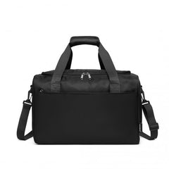 EA2321 - Kono Spacious Travel Storage Bag Handbag - Black