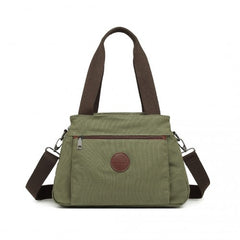 EH2045 - Kono Canvas Multi-Functional Cross Body Bag - Green