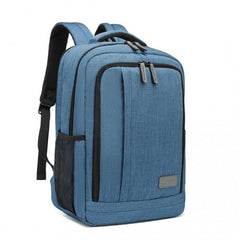 EM2111S - Kono Multi-Compartment Backpack with USB Port - Blue