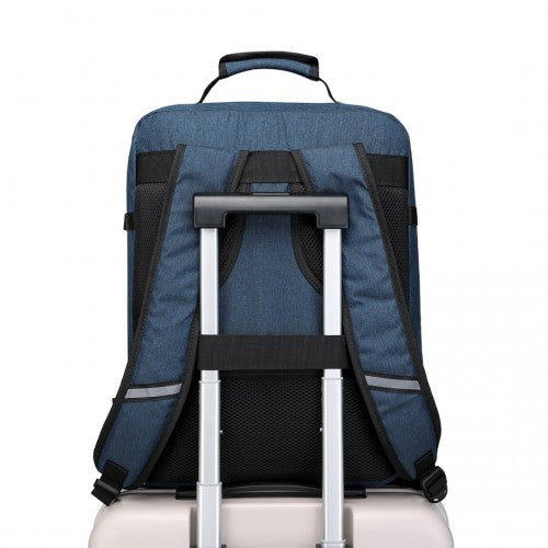 EM2231M - Kono Lightweight Cabin Bag Travel Business Backpack - Navy