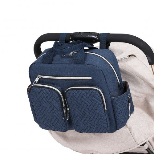 EQ2248 - Kono Durable And Functional Changing Tote Bag - Navy