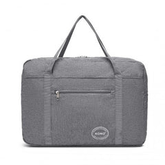 EQ2308 - Kono Foldable Waterproof Storage Cabin Travel Handbag - Grey