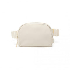 EQ2345 - Kono Sleek And Stylish Minimalist Classic Waterproof Waist Pack - Beige