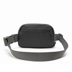 EQ2345 - Kono Sleek And Stylish Minimalist Classic Waterproof Waist Pack - Grey