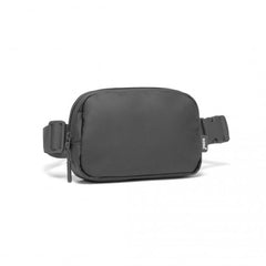 EQ2345 - Kono Sleek And Stylish Minimalist Classic Waterproof Waist Pack - Grey