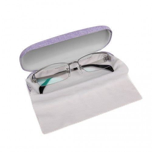 G4043 - Kono Hard Shell Glasses Case - Purple