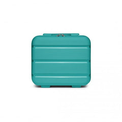 K2092L - Kono 14 Inch Bright Hard Shell PP Vanity Case - Blue