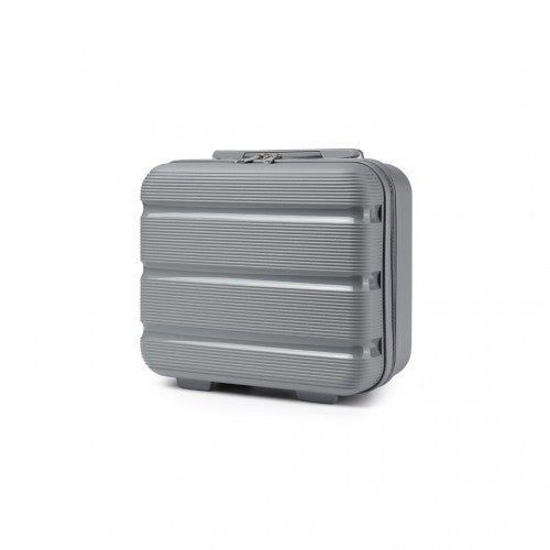 K2092L - Kono 14 Inch Bright Hard Shell PP Vanity Case - Grey