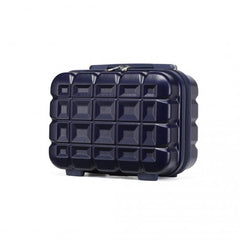 K2292L - Kono 13 Inch Lightweight Hard Shell ABS Vanity Case - Navy