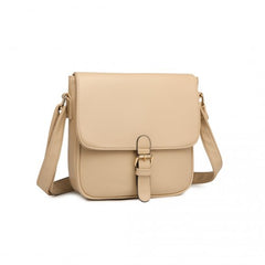 LB2003 - Miss Lulu Classic Cross Body Shoulder Bag - Khaki