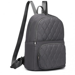 LB2250 - Miss Lulu Casual Lightweight Ladies Backpack - Grey