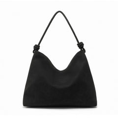 LG2324 - Miss Lulu Minimalist Chic Tote With Personality - Black