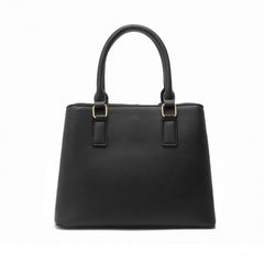 LT2352 - Miss Lulu Modern Elegance PU Leather Lady's Tote - Black