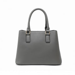 LT2352 - Miss Lulu Modern Elegance PU Leather Lady's Tote - Grey