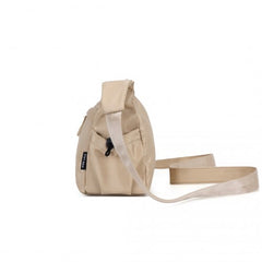 MSM2424 - Miss Lulu Ultra-Light Water-Resistant Urban Casual Commuter Crossbody Bag - Khaki