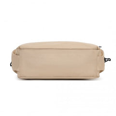 MSM2424 - Miss Lulu Ultra-Light Water-Resistant Urban Casual Commuter Crossbody Bag - Khaki