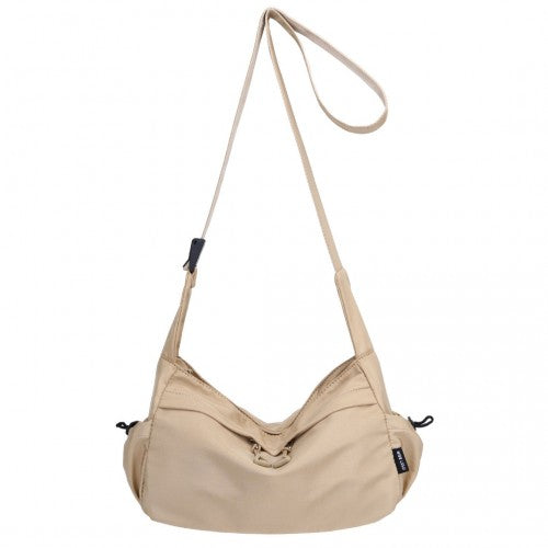 MSM2424 - Miss Lulu Ultra-Light Water-Resistant Urban Casual Commuter Crossbody Bag - Khaki