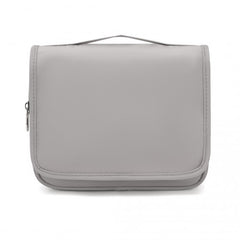 S2342 - Classic Hanging Multi-Pocket Waterproof Travel Makeup Bag - Grey