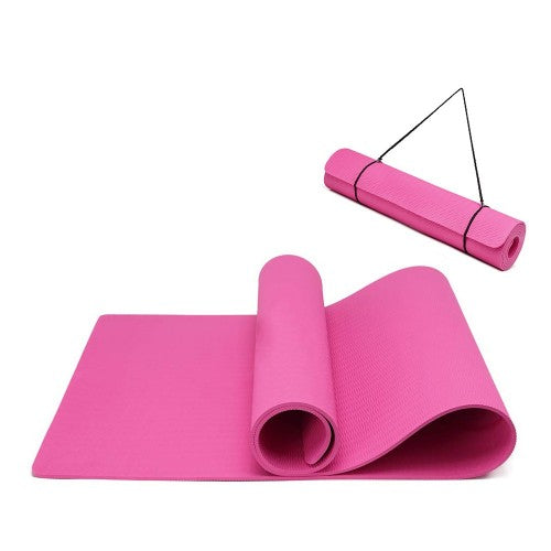 Yoga-1 - Kono TPE Non-slip Classic Yoga Mat - Plum